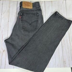 Levi’s 501 Vintage Black Light Wash Denim Jean